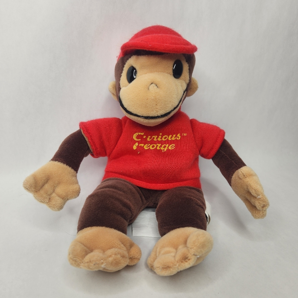 Curious George Plush Toy with Red Shirt